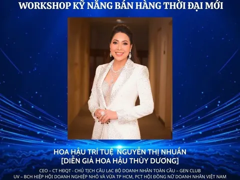 WORKSHOP "KỸ NĂNG BÁN HÀNG THỜI ĐẠI MỚI": CẦU NỐI GIỮA SINH VIÊN VÀ DOANH NGHIỆP